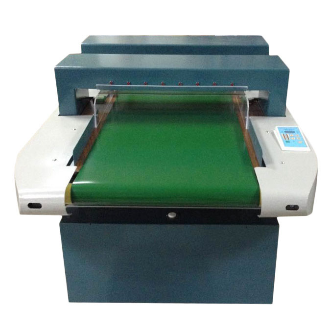 China Manufacturer Double Probes Clothing Non-woven Fabrics Needle Detector Machine Conveyor Belt Industrial Metal Detector