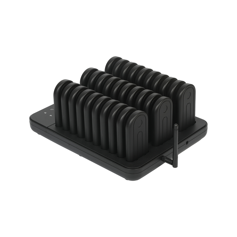 Digital Number Wireless Restaurant Pager System, 30 Buzzer Beeper Calling System 