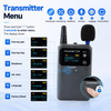Whisper Wireless Radio Tour Guide System Receiver with Lanyard 708R
