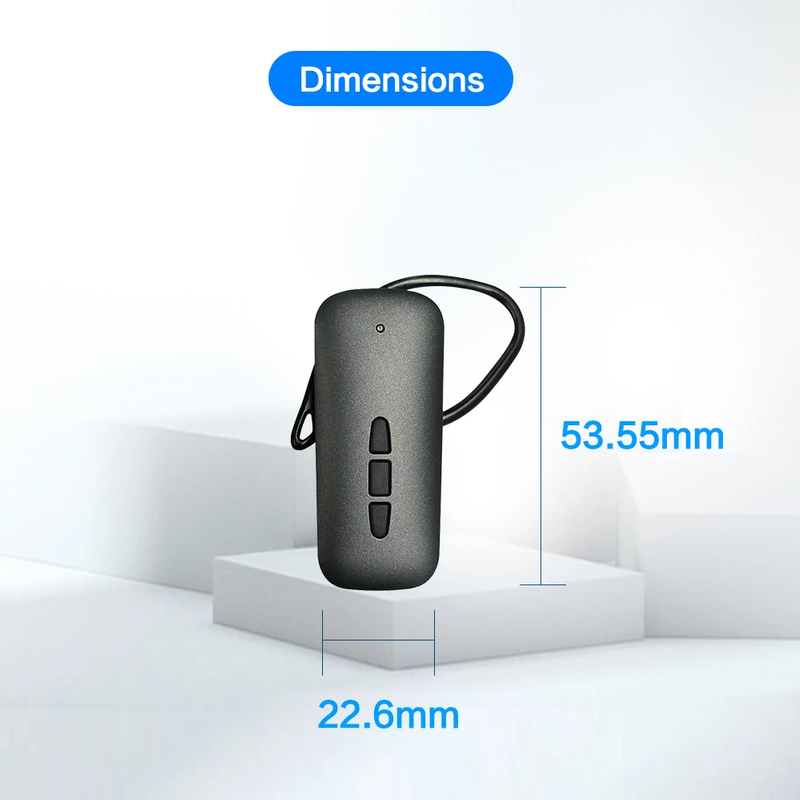 2.4GHz Not in Ear Type Earpiece Receiver 818R with UV Disinfection Charging Case