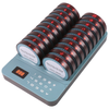 Restaurant Pager System Wireless Customer Queue Calling System 20 Beepers Buzzers with Touch Keyboard