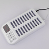 White 20 Beepers Coaster Pager Call System Restaurant Pager Wireless Calling System for Restaurant