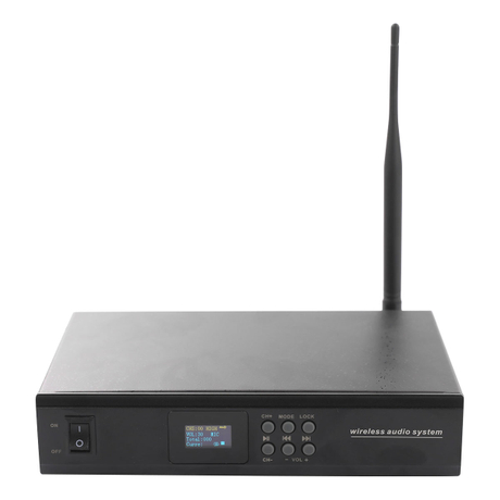 300 Meters Working Range Tour Guide System Stationary Transmitter with Prerecorded MP3 Audio