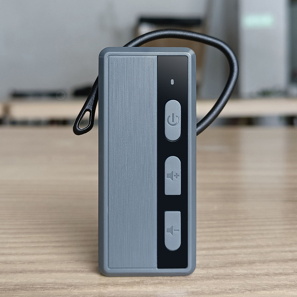 UHF Not in Ear Type Earpiece Receiver 8101R with UV Disinfection Charging Case