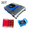 30T 360° Rotational Remote Control Electric Load Moving Skate Truck, Machinery Trolley, Truck Dolly, Cargo Roller