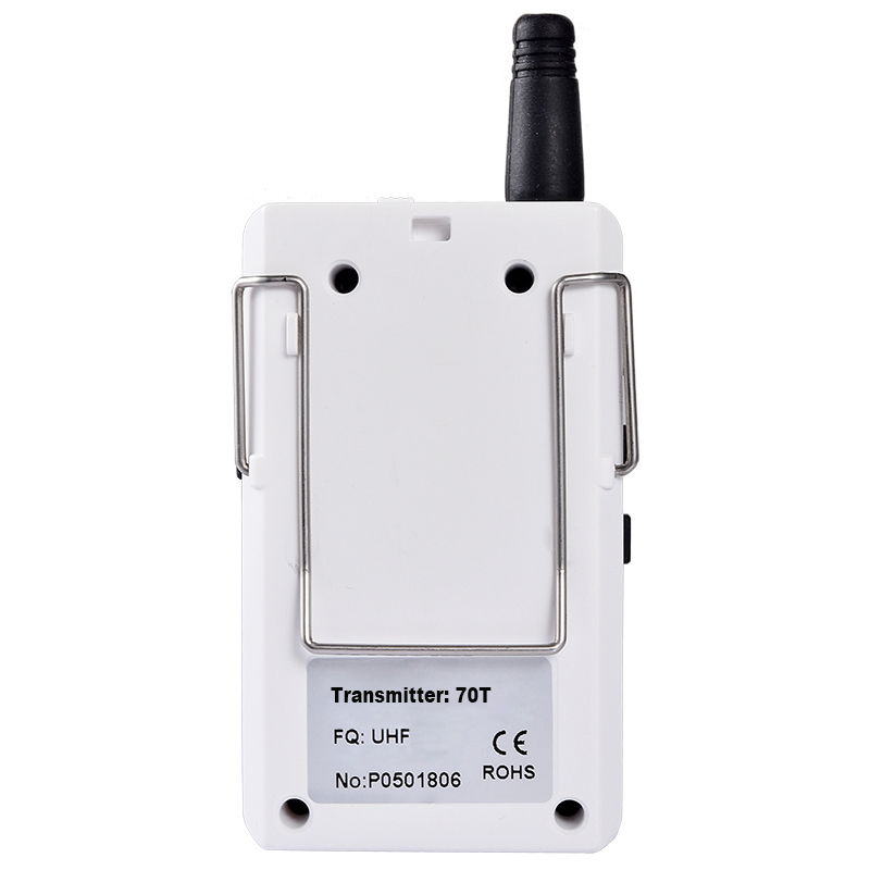 25 hours working time wireless radio tour guide system transmitter 70T