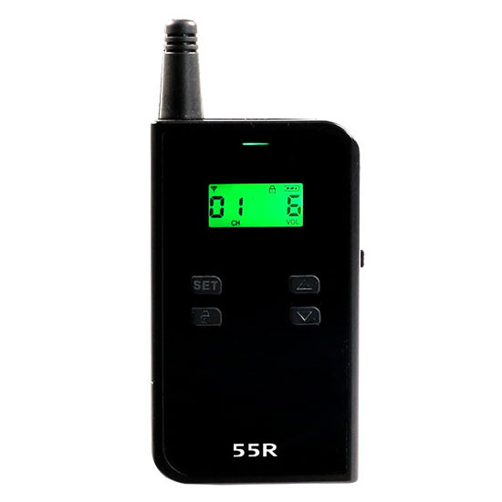 90 Hours Working Time Wireless MP3 Audio Transmitter Receiver Radio Tour Guide System
