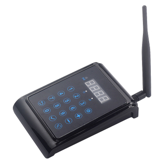 Touch screen keypad keyboard transmitter one calling many system