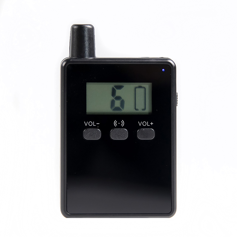 2.4 GHz whisper radio guide system tour guide system receiver S2L
