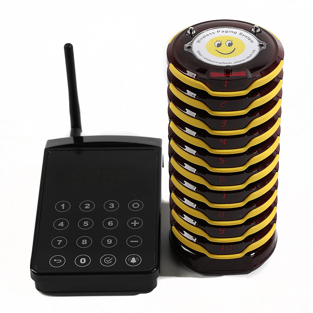 Coaster pager restaurant pager wireless pager system calling system