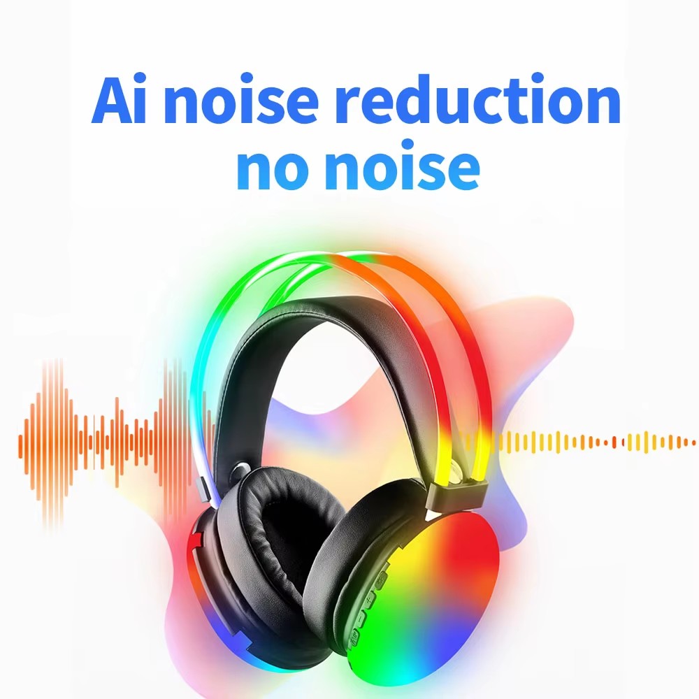 2.4GHz Color Changing Wireless Hifi Silent Party Headphones Silent Disco Headsets