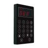 Wireless queue calling system one keypad transmitter calling multiple pagers system