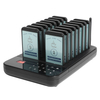 Wireless Restaurant Pager 16 Queue Paging System Calling System for Coffee Cafe Dessert Shop Food Truck Court
