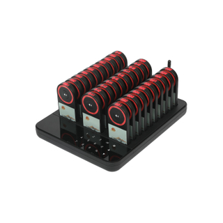 Digital Number Wireless Restaurant Pager System, 30 Buzzer Beeper Calling System 