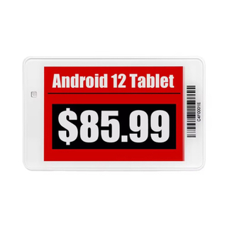 3.52 inch Supermarket Digital Price ESL Tags, Electronic Shelf Display E-paper Labels 