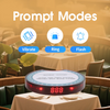 Restaurant Pager System Wireless Customer Queue Calling System 20 Beepers Buzzers with Touch Keyboard