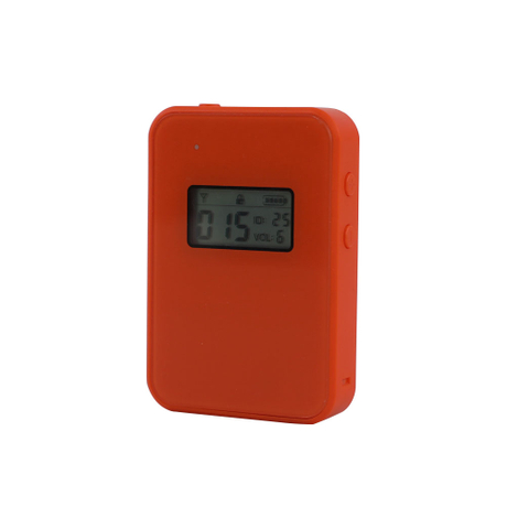 Whisper Wireless Tour Radio Guide System RadioGuide 2.4GHz 708R Orange