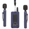 Big Screen AI Noise Reduction Transmitter Automatic Pairing and Automatic Shutoff with SD Card and Pre-recorded Audios