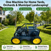 550A All-Terrain Crawler Lawn Mower, Remote Control Grass Cutter, Quiet Operation Steep Slopes Self-Propelled Mower
