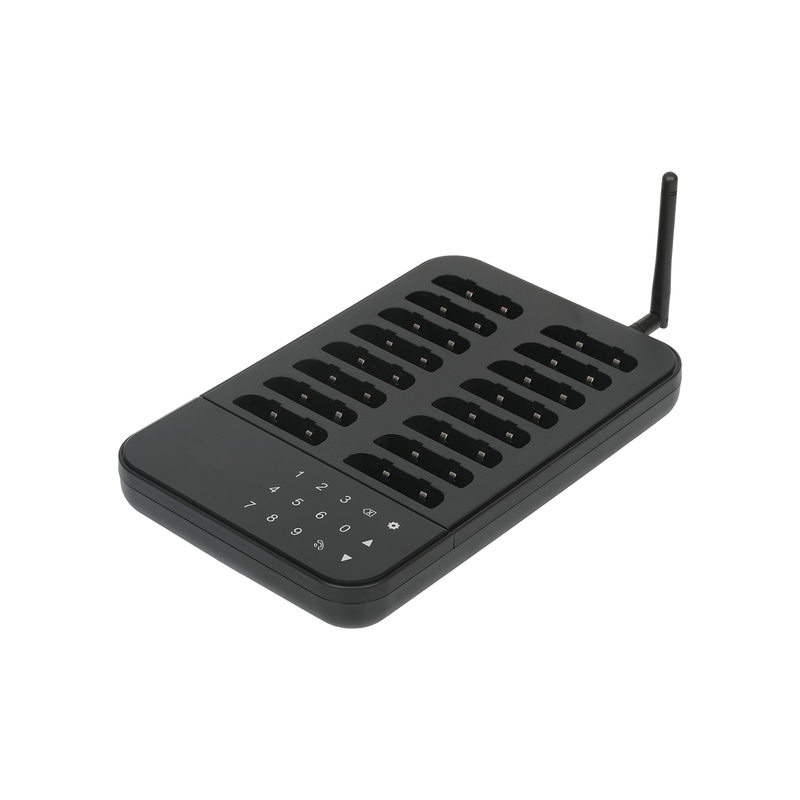 Digital Number Wireless Restaurant Pager System, 16 Buzzer Beeper Calling System 