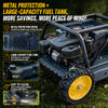 550A All-Terrain Crawler Lawn Mower, Remote Control Grass Cutter, Quiet Operation Steep Slopes Self-Propelled Mower