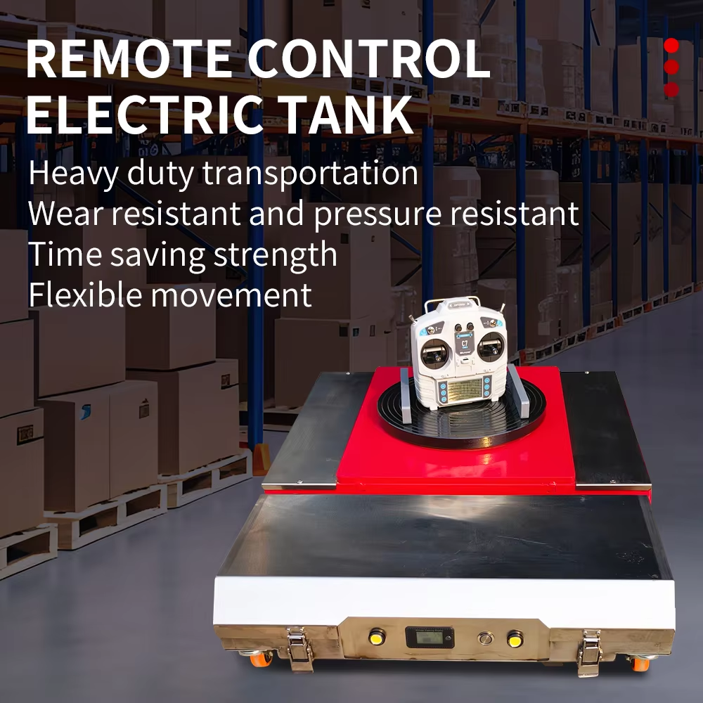 20T 360° Rotational Remote Control Electric Load Moving Skate Truck, Machinery Skate, Truck Dolly, Cargo Roller
