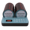 Restaurant Pager System Wireless Customer Queue Calling System 16 Beepers Buzzers with Touch Keyboard