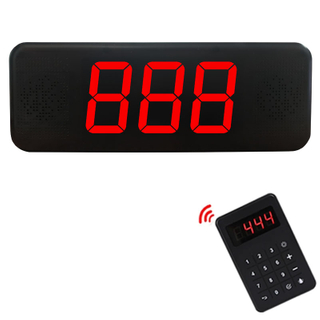 Wireless Restaurant Queue Number Calling System Queue Management System Keypad Calling for Bank Clinic Restaurant 