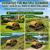 750A All-Terrain Crawler Lawn Mower, Remote Control Grass Cutter, Quiet Operation Steep Slopes Self-Propelled Mower
