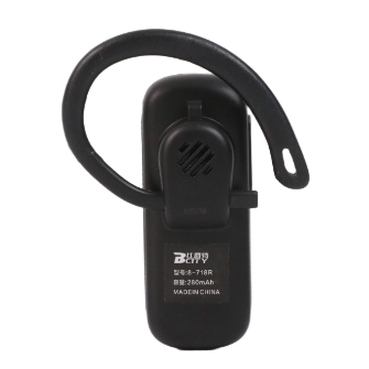 2.4GHz Not in Ear Type Earpiece Receiver 718R with Thick Hook UV Disinfection Charging Case