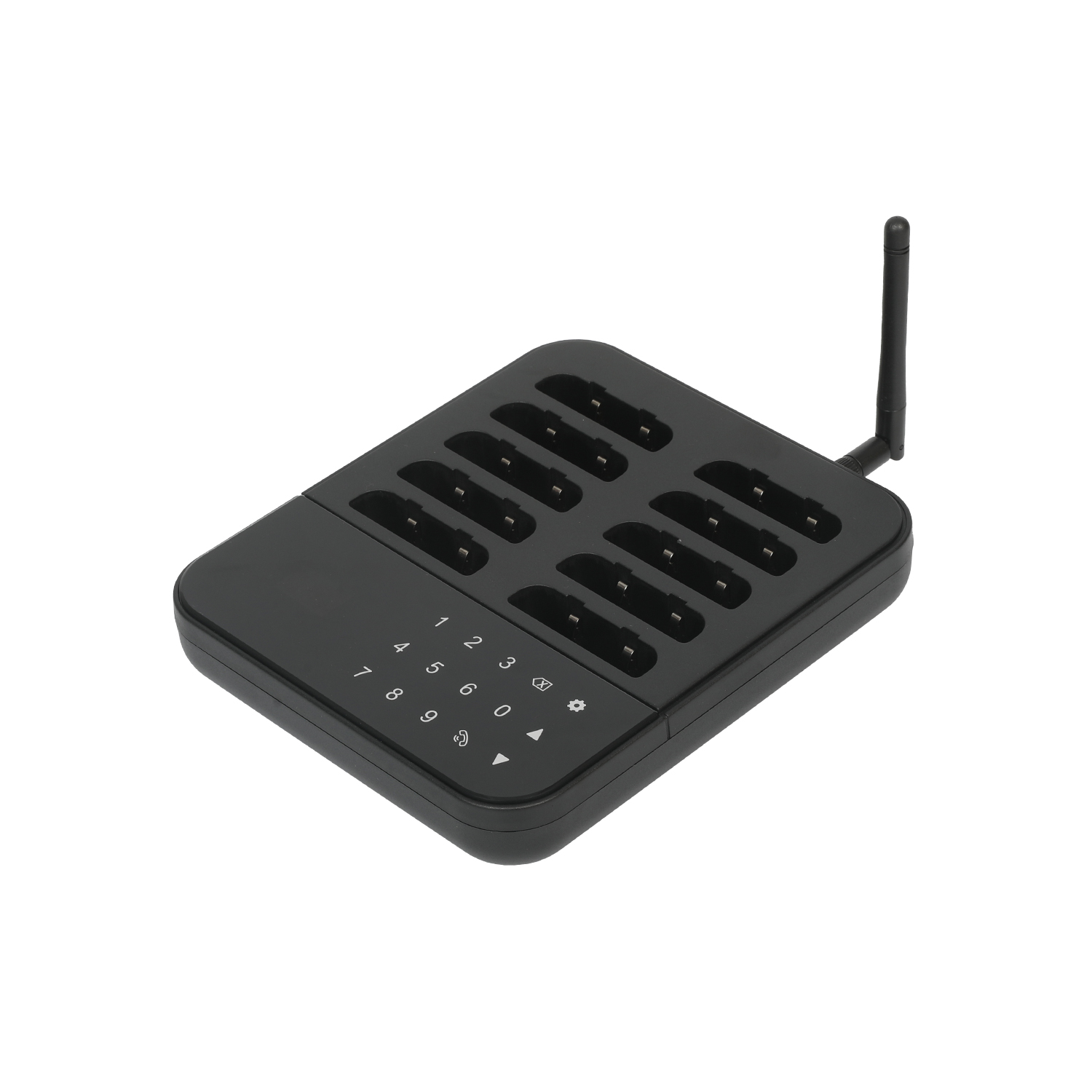 Digital Number Wireless Restaurant Pager System, 10 Buzzer Beeper Calling System 