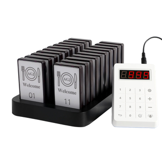 20 Beepers Call Customer Pager System Restaurant Pager Wireless Calling System for Restaurant