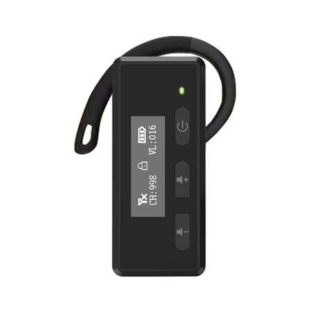 Screen Type Not in Ear Type Earpiece Receiver 7101R with UV Disinfection Charging Case