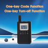 2.4GHz Not in Ear Type Earpiece Receiver 718R with Thick Hook UV Disinfection Charging Case