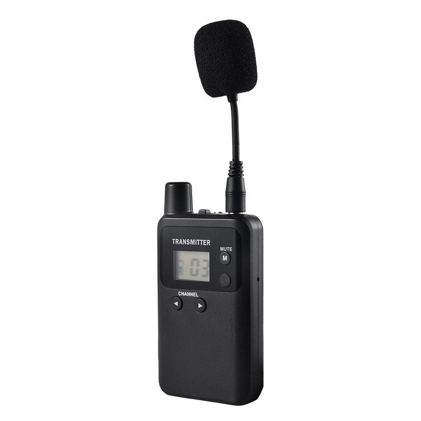 Whisper wireless radio tour guide system transmitter 813T for training interpreting conference tour guide