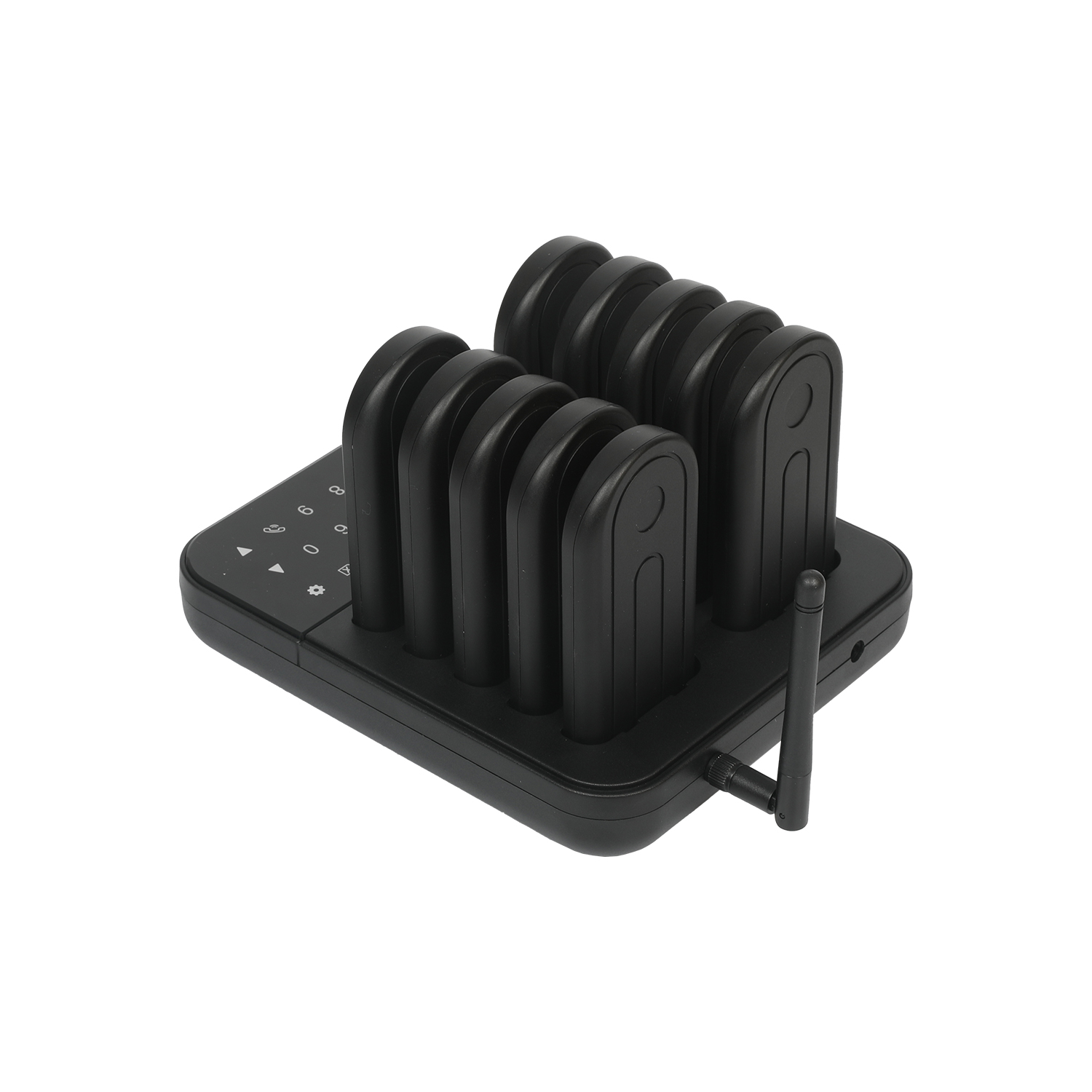 Digital Number Wireless Restaurant Pager System, 10 Buzzer Beeper Calling System 