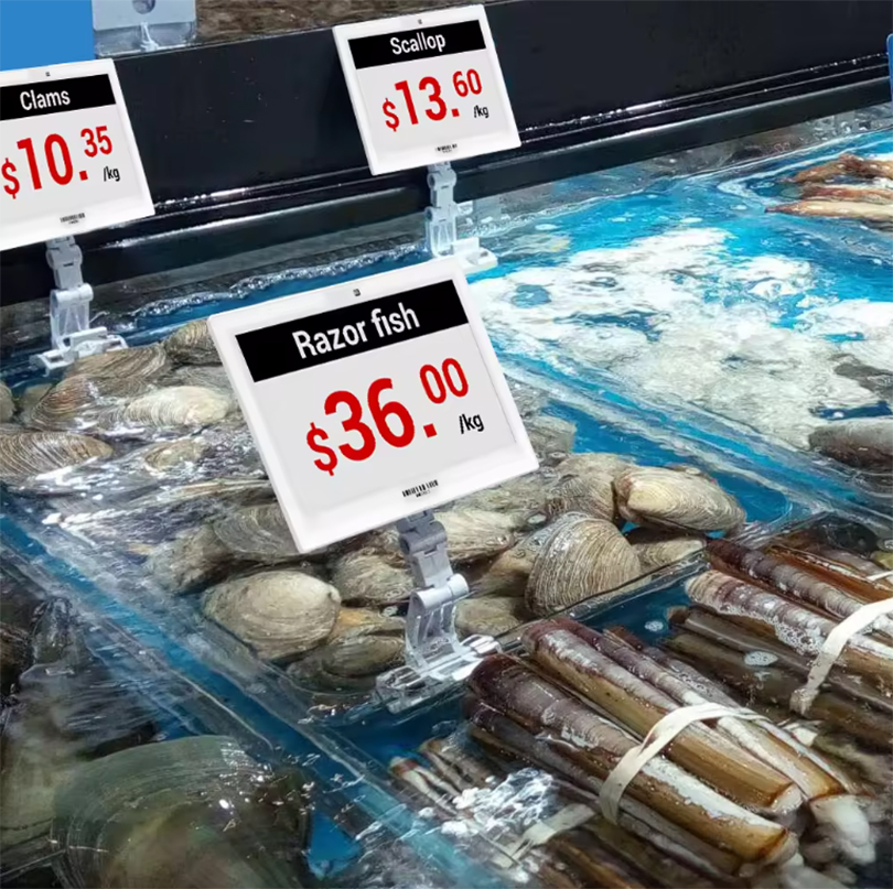 5.83 inch Supermarket Digital Price ESL Tags, Electronic Shelf Display E-paper Labels 