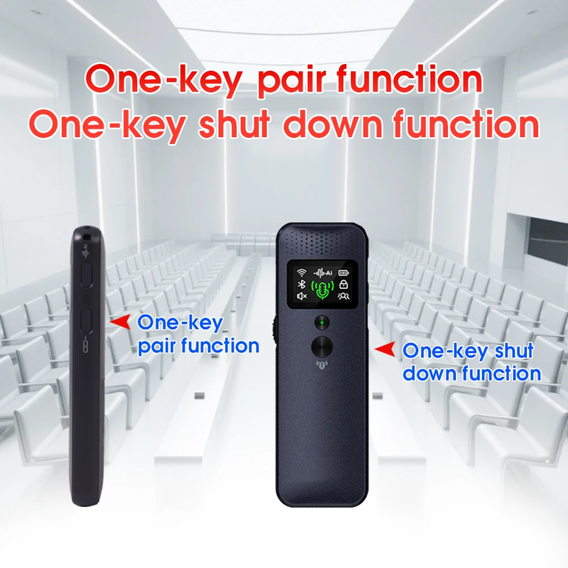 2025 New Model Not in Ear Type Earpiece Receiver Tour Guide Headset S500R