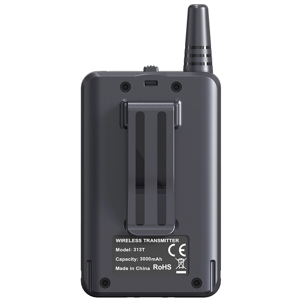 Whisper wireless radio tour guide system 5 transmitter in one group system 313T for training interpreting and conference