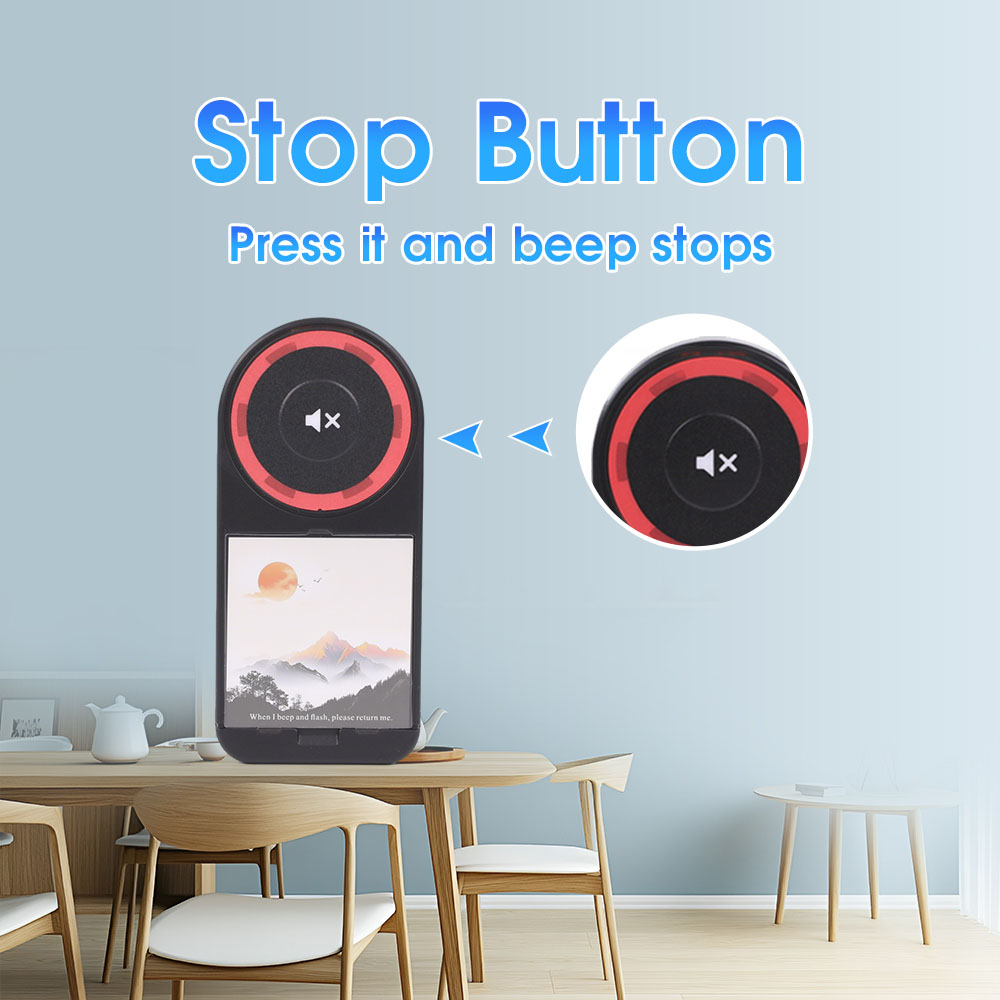 Digital Number Wireless Restaurant Pager System, 20 Buzzer Beeper Calling System 