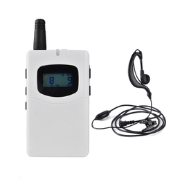 UHF Tour Guide System Translating System Transmitter And Receiver 60DTR