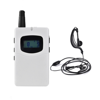 UHF Tour Guide System Translating System Transmitter And Receiver 60DTR